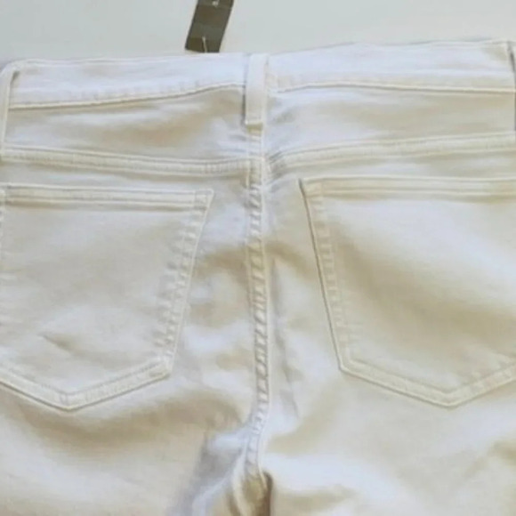 J Crew Wm's 9” High-Rise Toothpick Jeans White Sz 29 # 0484 - Picture 6 of 9